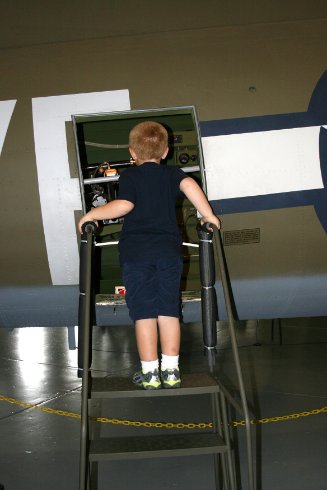 Looking inside the B-17